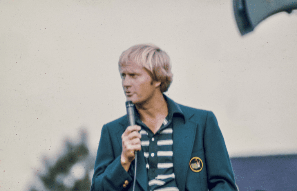 4-13-1975; Augusta, Georgia, USA; Jack Nicklaus at the Augusta National Golf Course during the 1975 Masters. Mandatory Credit: File Photo -The Augusta Chronicle via USA TODAY NETWORK