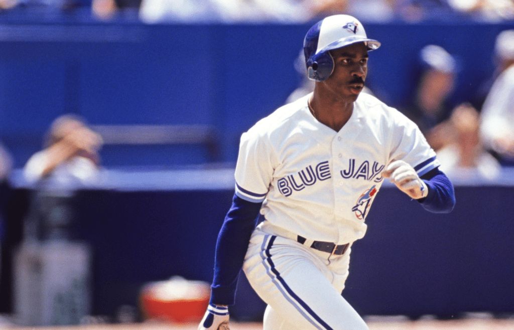 Toronto Blue Jays outfielder Devon White