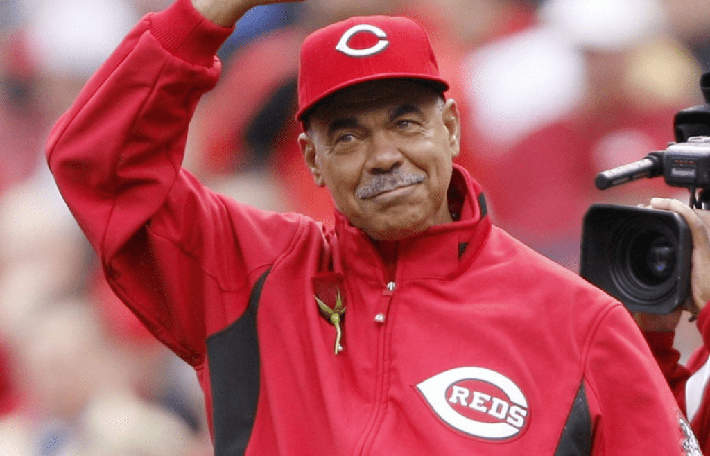 Former Reds player Cesar Geronimo