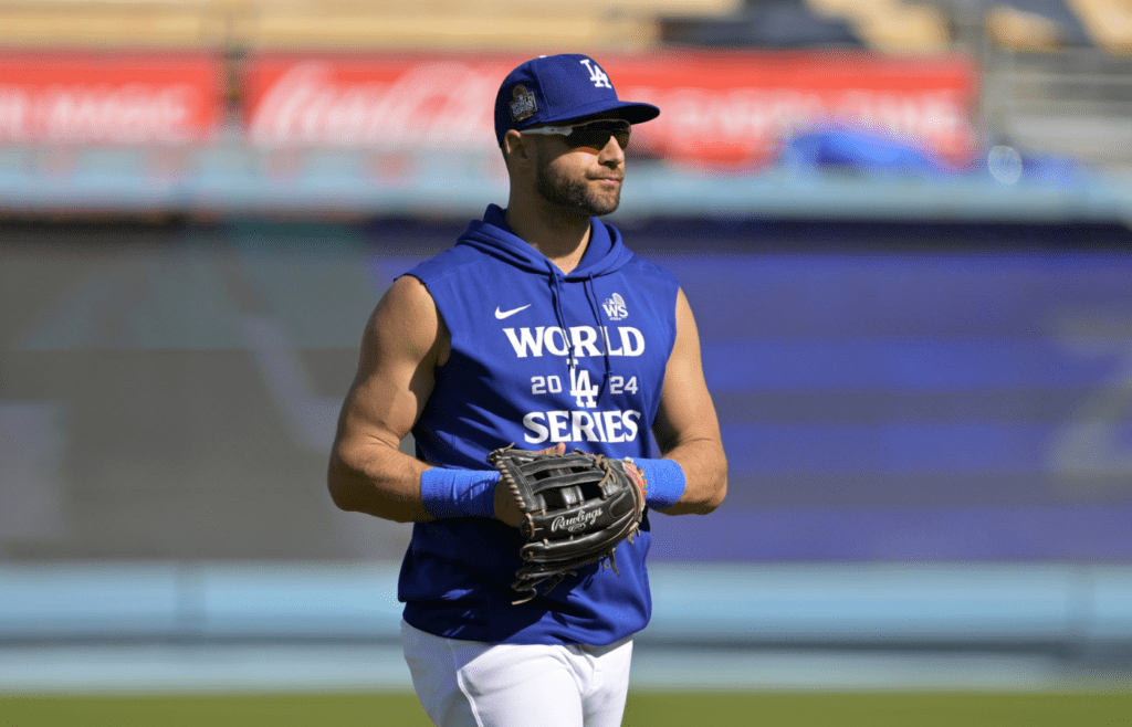Los Angeles Dodgers outfielder Kevin Kiermaier