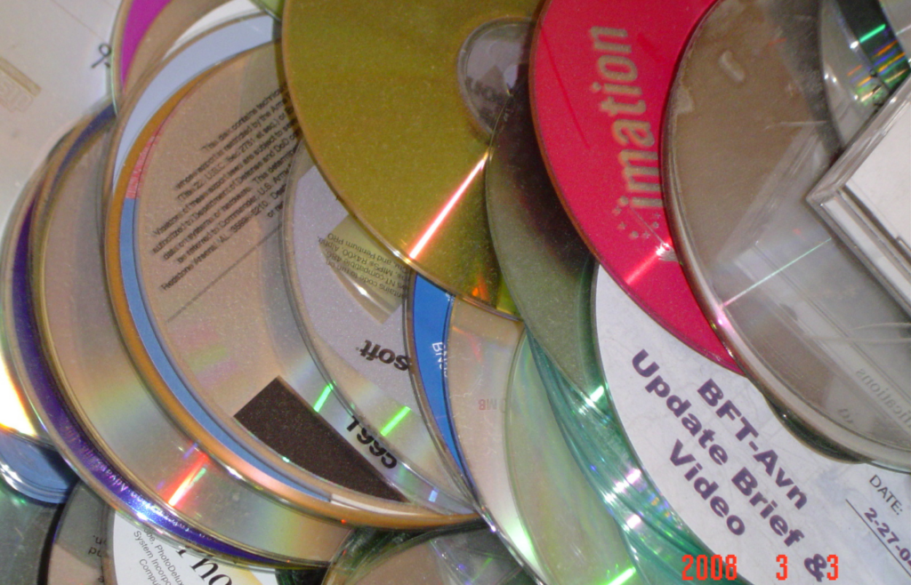 CDs and DVDs