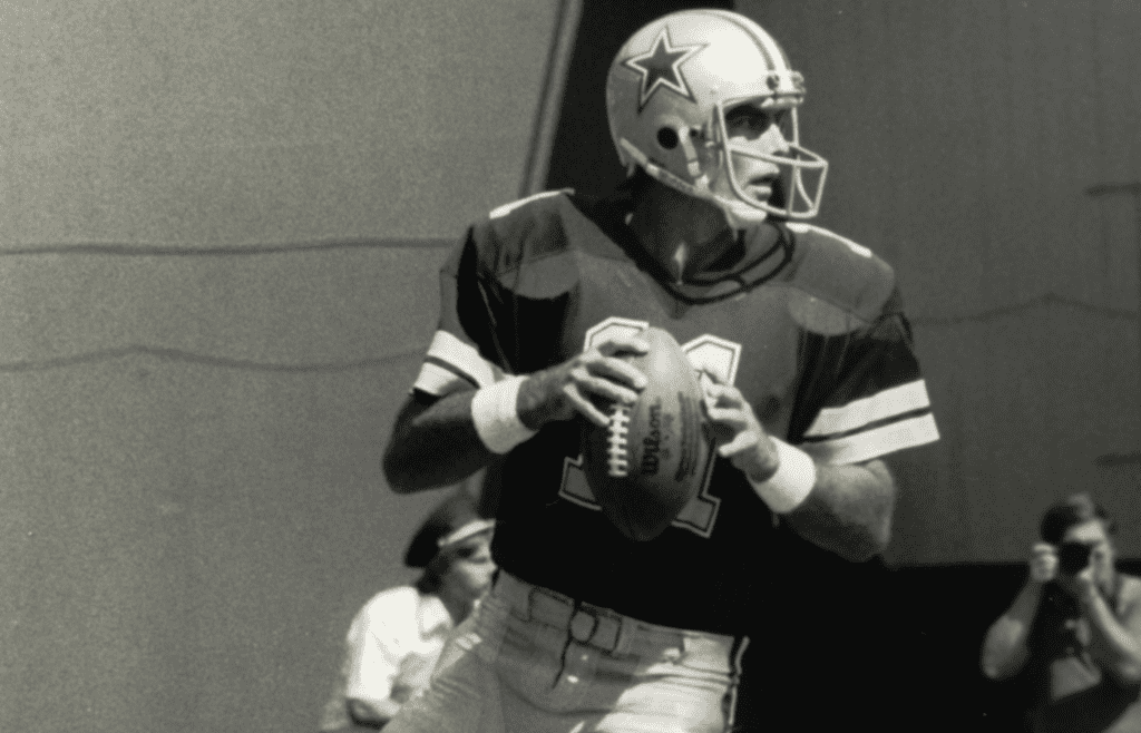 Sep, 1985; Unknown location, USA; FILE PHOTO;; Dallas Cowboys quarterback Danny White (11) in action during the 1985 season. Mandatory Credit: Malcolm Emmons-Imagn Images