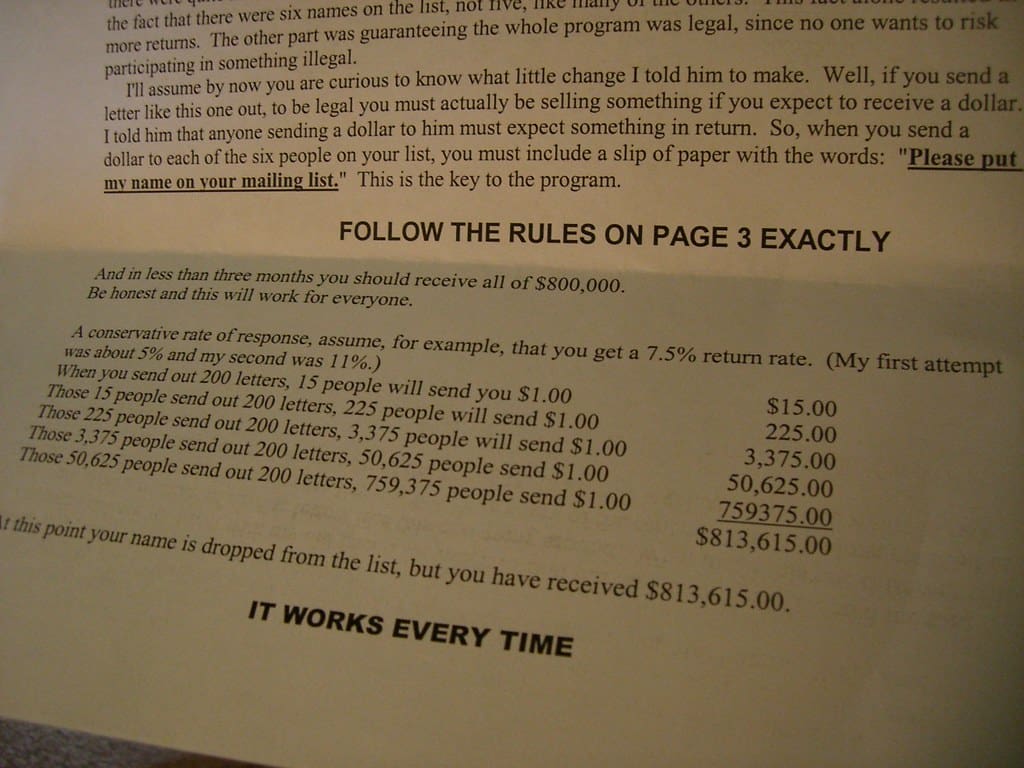 Chain letter -- wtf?