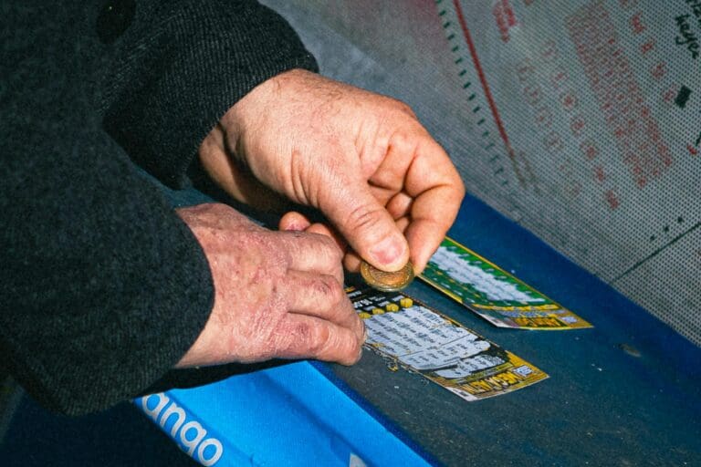 Playing lottery