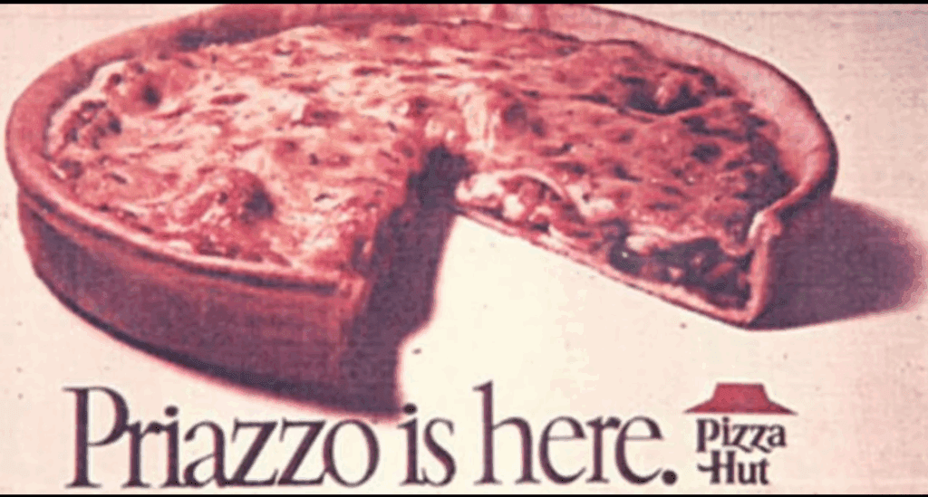 Pizza Hut’s Priazzo