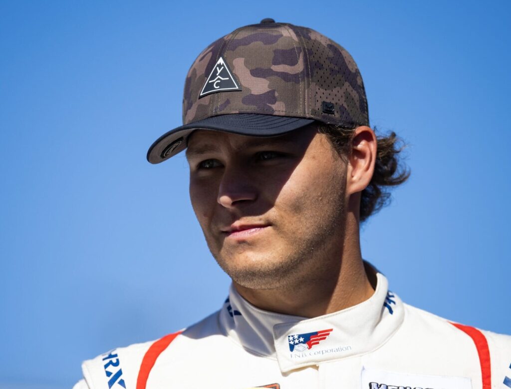 Nov 3, 2023; Avondale, Arizona, USA; NASCAR ARCA West series driver Kris Wright (55) during the Desert Diamond Casino West Valley 100 at Phoenix Raceway. Mandatory Credit: