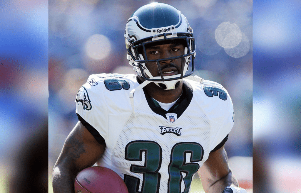 Nov 15, 2009; San Diego, CA, USA; Philadelphia Eagles runningback Michael Westbrook (36) prior to the game against the San Diego Chargers at Qualcomm Stadium. Mandatory Credit: Christopher Hanewinckel-Imagn Images