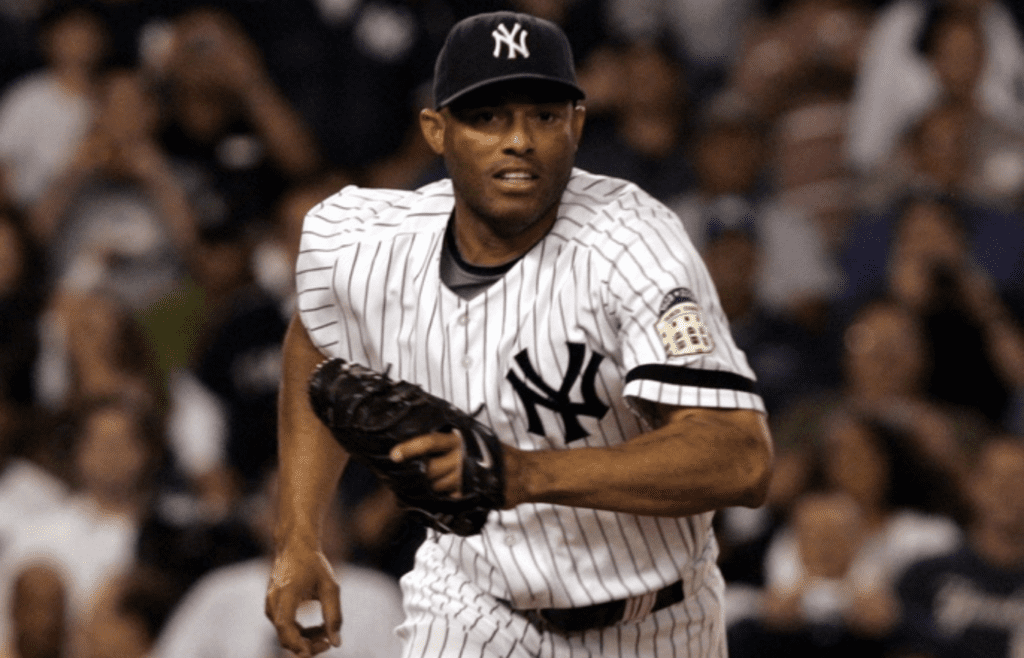 Yankees Mariano Rivera during final game at Yankee Stadium Sept. 21, 2008.