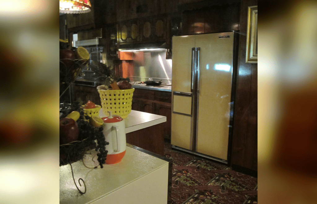 Harvest Gold Fridge