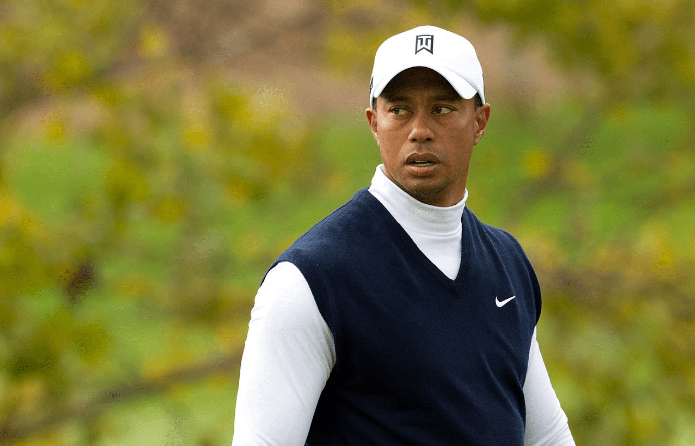 Oct 6, 2011; San Martin, CA, USA; Tiger Woods warms up on the putting green during the first round of the Frys.com Open at CordeValle Golf Club. Mandatory Credit: Allan Henry-Imagn Images