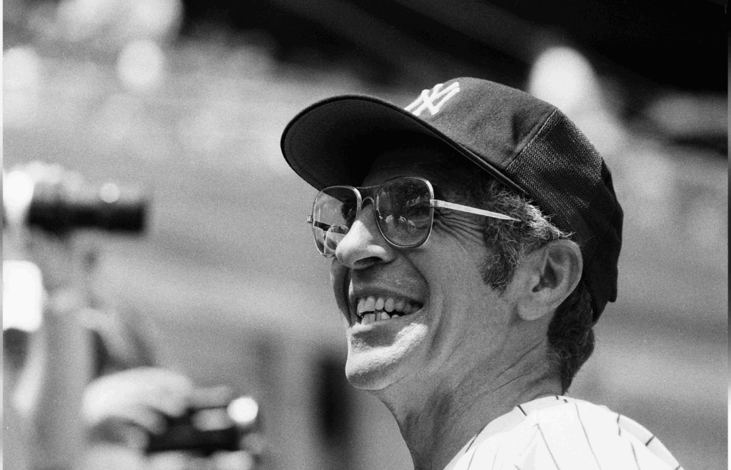 August 2, 1975; New York, NY, USA; Former New York Yankee Phil Rizzuto at the New York Yankees Old-Timers' Day game at Yankee Stadium in New York City on August 2, 1975. Mandatory Credit: Peter Karas-USA TODAY NETWORK
