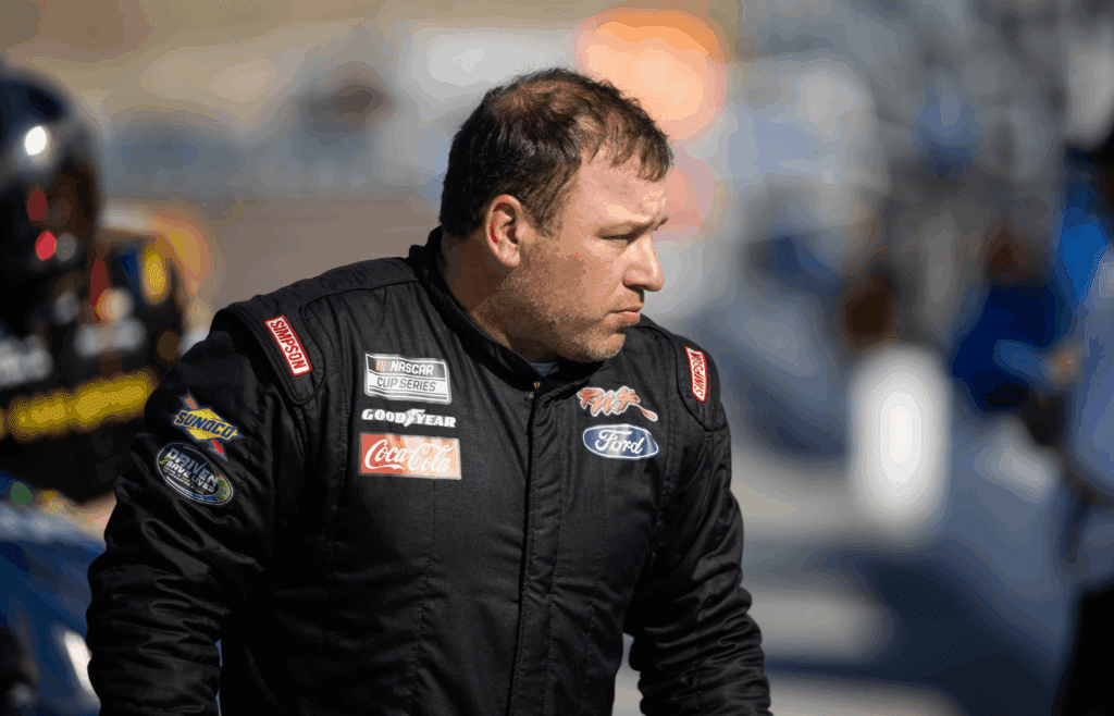 Nov 4, 2023; Avondale, Arizona, USA; NASCAR Cup Series driver Ryan Newman during qualifying for the NASCAR Championship Race at Phoenix Raceway. Mandatory Credit: Mark J. Rebilas-Imagn Images