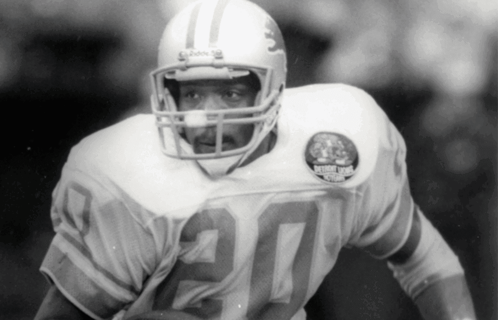 Unknown date & location USA; FILE PHOTO; Detroit Lions running back Billy Sims (20) in action. Mandatory Credit: Malcolm Emmons-Imagn Images
