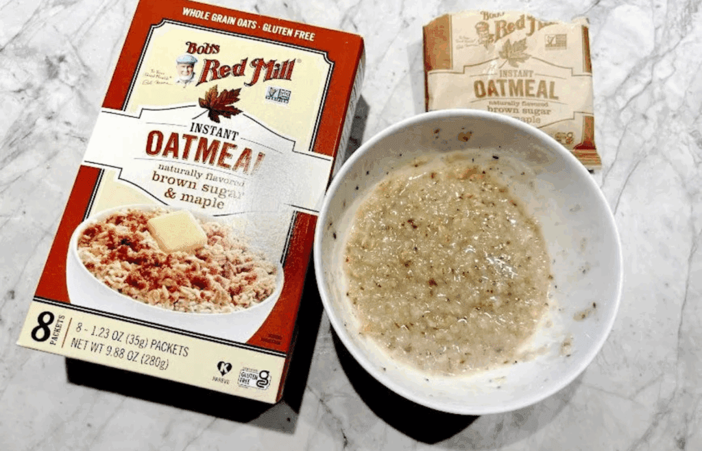 Flavored Instant Oatmeal Packets