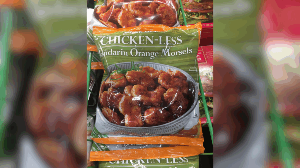 trader joe's chickenless morsels