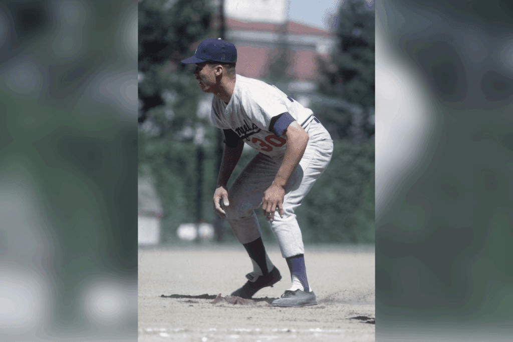 Unknown date and unknown location; USA, FILE PHOTO; Los Angeles Dodgers shortstop Maury Wills (30) in action. Mandatory Credit: Malcolm Emmons-USA TODAY Network.