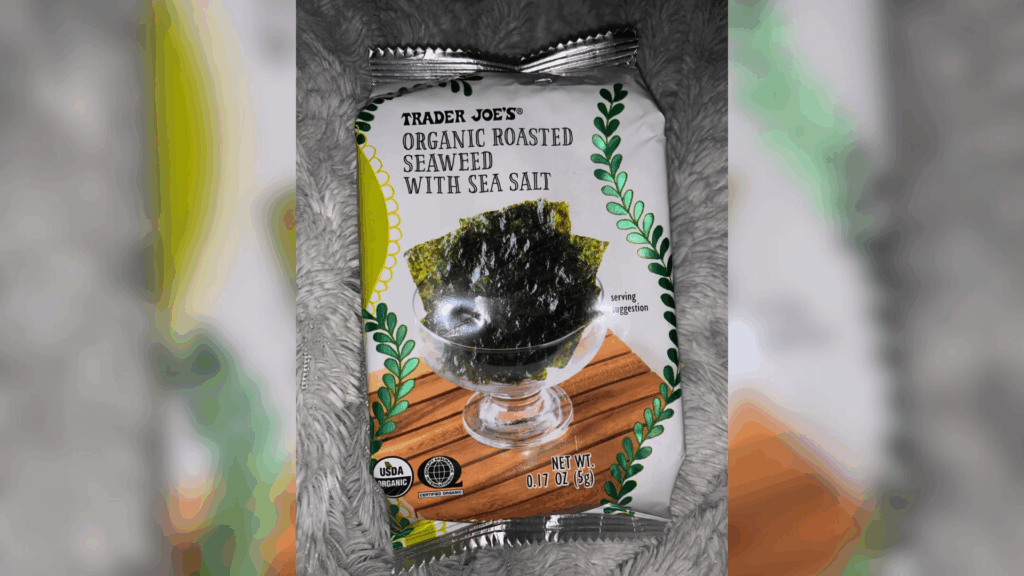 trader joes roasted seaweed